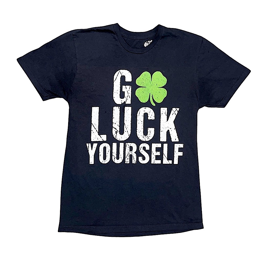 ST. PATRICKS DAY - Unisex “Go Luck 🍀 Yourself” Short Sleeve Tee